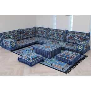 Arabic floor sofa set,Arabic Floor Seating,Arabic Floor Sofa,Arabic Majlis,Arabic Couches,Jalsa,Floor Seating Sofa MA 42 (With PREMIUM FOAM)