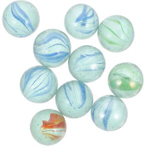ERINGOGO 10Pcs Educational Glass Marbles for Science Experiments and Craft Projects Smoothly Polished Glass Balls for Fish Tank Decor and DIY Art Random Styles in Saudi Arabia