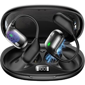 AI Real-Time Translation Earbuds | 2025 AI Translator Device with 144 Languages for iOS/Android | 3 in 1 Wireless Earbuds for Travel/Business/Learning (Black)