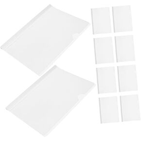 Homoyoyo 10Pcs Slide Binders for Document Organization Binding Bars with Strong Hold for Reports and Files Capacity