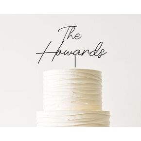 Wedding Cake Toppers, Wedding Cake Toppers Bride and Groom, Custom Cake Topper, Customize Your Own Anniversary Mr and Mrs Cake Topper