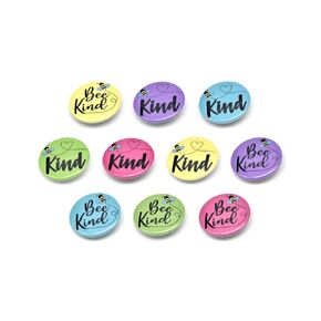 Bee Kind - 1.5in Pinback Buttons (10 Buttons)