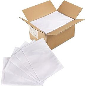 500PCS 9.5"x 12" Packing Slip Pouches Packing List Envelopes,Self-Adhesive Mailing/Shipping Pouch Enclosed Bags for Packing Slips/Invoice/Labels Fit 8.5x11 inch Lettter Envelope Mailers