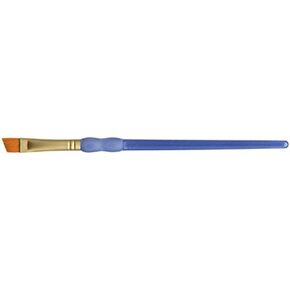 Royal Brush R9160-1/8 Crafter's Choice Taklon Angular Brush ، 1/8 بوصة ، ذهبية