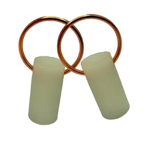 The Syringe Socket - A Compact Syringe holder for EMS, Nurses, Pharmacists, and Paramedics! Universal fit for almost all syringe caps! (Glow in the dark)