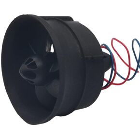 30mm Mini EDF Ducted Fan 6 Blades with Micro Brushed Motor 1S 4.2v 50g Thrust for RC Airplane Jet Model (CCW)