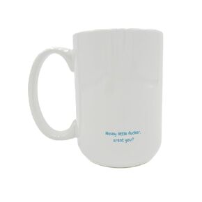 Nosey Little F*cker Sublimation Coffee Mug (15 oz)