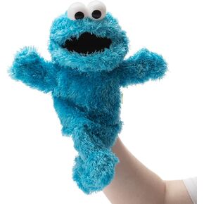 RONIAVL Stuffed Plush Toy Hand Puppet, Hand Puppets for Kids Show Theater, Christmas Birthday Gift, Easter Basket Stuffers (Blue)
