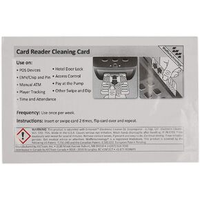 KICTEAM POS CREDITCARD, READER CLEAN CARDS-40CT