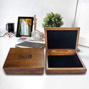 Mens Wooden Keepsake Box, Anniversary Memory Box, Wedding Gift for Son, Engraved Valet Box, Boyfriend Present, Birthday Gift for Husband