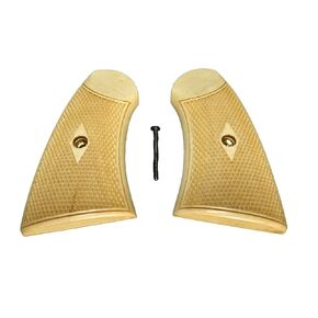 Maple Checkered Uberti Schofield Grips