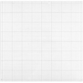 Low Tack Sticky Mat with Grid for Stamping Stenciling Ink Blending, 8.25 X 8.25" Multi-Use Non-Slip Clear Photopolymer Craft Low Tacky Mat for Card Making Hold Your Cardstock in Place When Stamping