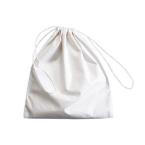 13x15" Handmade Muslin Drawstring Dust Bag for Handbag Sneakers Clothes Accessories 100% Cotton Muslin (13x15", 1 unit)