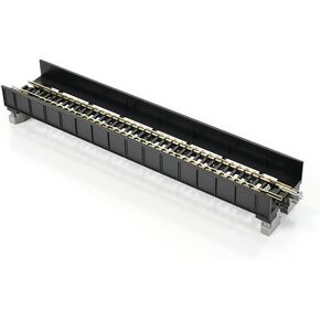 N 186mm 7-5/16" Plate Girder Bridge, Black