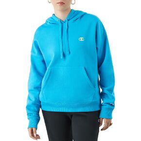Champion Women's Hoodie, Powerblend, Fleece Hoodie, Sweatshirt for Women, C Logo (Reg. or Plus) in Saudi Arabia