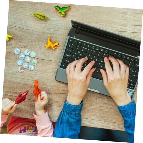 Eringogo 10pcs الرخام الزجاجي التعليمي لتجارب العلوم ومشاريع الحرف اليدوية كرات زجاجية مصقولة بسلاسة لزخارف أسماك الأسماك والفنون العشوائية أنماط عشوائية in Saudi Arabia