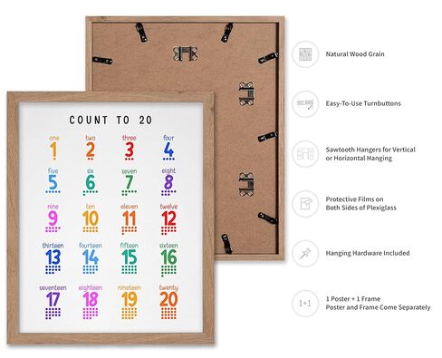 Monem Art You Are A Child Of God Poster - Nursery Print - Typography Art - Christian Art - Scripture Art - Bible Verse Art - Religious Kid's Room or Playroom Wall Decor - 8x10 Beige Framed in Kuwait