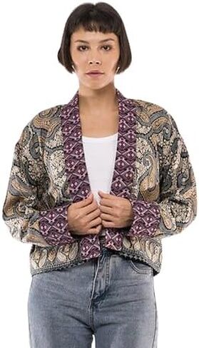 Dhaka Cardigan III ~ Wool w/Silk Embroidery in Saudi Arabia