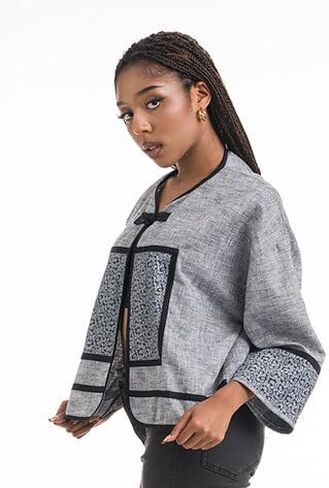 Oorja by Iyana Ki ~ Linen Cardigan in Saudi Arabia