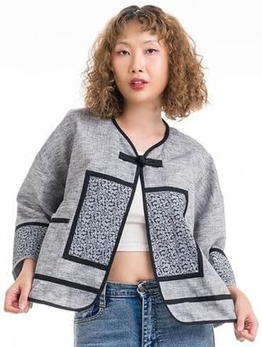 Oorja by Iyana Ki ~ Linen Cardigan in Saudi Arabia