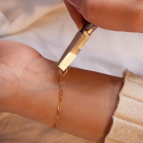 مجموعة سوار دائمة DIY قم بإنشاء أفكار هدية مثالية مملوءة بالذهب 14K in Kuwait