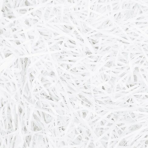 PINENUTS Crinkle Paper Filler for Gift Boxes Baskets Filler Paper Shred 7oz Crinkle Cut Paper for Christmas Wedding Birthday (White) in Saudi Arabia