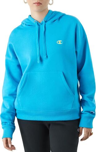 Champion Women's Hoodie, Powerblend, Fleece Hoodie, Sweatshirt for Women, C Logo (Reg. or Plus) in Saudi Arabia