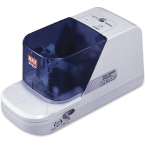 Max EH-70F Max Electronic EH-70F Stapler, 70 Sheet Capacity, Gray