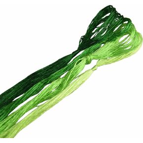 4 Skeins Mulberry Silk Floss تطريز الخيط الخيط الخيط خيوط غرزة الصين الحرير من المنسوجة من مجموعات الخياطة DIY (07) in Kuwait