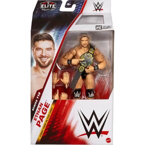 Mattel WWE Elite Action Figure & Accessories, Series #119, 6-inch Collectible Ethan Page with 25 Articulation Points & Swappable Hands