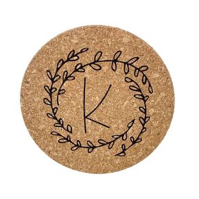 Custom Cork Trivet (Fancy Square)