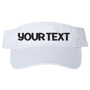 Women's Custom Name Nickname Visor, Embroidered Handmade Custom Mimi Nana Gigi Lala Nonna Meemaw Grandma Mawmaw Coco Meemaw Gammy Grandma Cute Hat Birthday Gift Present Clothing Cruise Trip Vacation