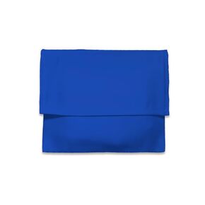 Royal King Blue Flap Envelope Bag - Extra Small to Extra Large - Satin Silk flap bags handmade in USA - Storage bag, Handbag, Sneakers, Gift, Travel (XXS Portrait - 7x10") (XS Square - 10x10")