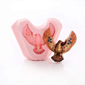 Eagle Silicone Mold Food Safe Fondant Chocolate Candy Resin Polymer Clay Mold