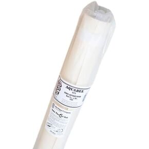 Bee Paper Company Aquabee Artique Ivory Paper Roll 115#, 5 yds. x 38 in.