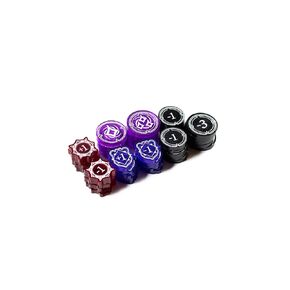 STRATA STRIKE | Lorcana TCG compatible | Transparent Acrylic Tokens - Bundle Set – Single-Sided - Designed and Handcrafted in the U.S.A