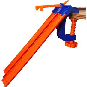 Starting Gate Compatible with Hot Wheels Racetracks | 2-Lane Starting Gate & Clamp for Toy Racetracks | Create Epic Racetracks | Made in USA (Starting Gate + Clamp Combo)