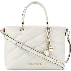 Nine West Regan Elite Satchel, Dark Khaki in Saudi Arabia