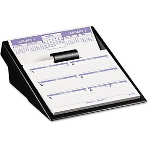AT-A-GLANCE SW700X-00 Flip-A-Week Desk Calendar and Base, 5 5/8" x 7", 2015
