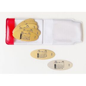 Datewatcher Watchband Calendars Oval Year 2025