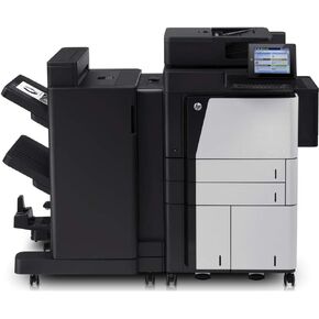 HP Laserjet Enterprise Flow M830 Letter/Legal-Size Black and White Laser Multifunction Printer - 56ppm, Print, Scan, Copy, Auto Duplex, 2 Trays, High Capacity Tray