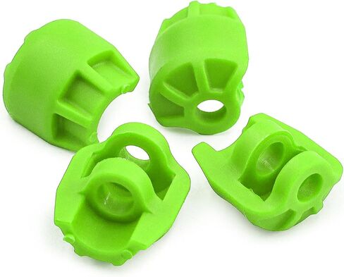 4PCS Plastic Shock Cap Protectors for Arrma 6S 1/8 Notorious Kraton Outcast Typhon Talion 1/7 Infraction Limitless Felony RC Car Upgrades Part #AR330492#ARAC8965-Black in Saudi Arabia