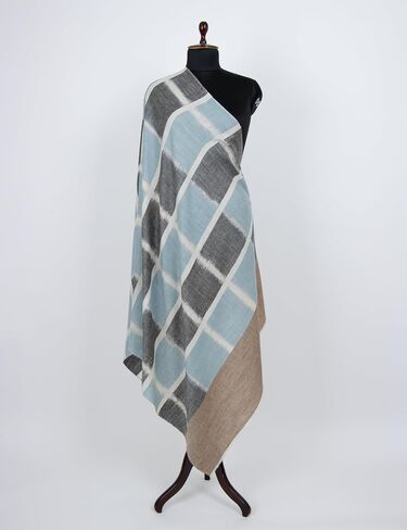 هدايا عيد الميلاد للنساء - الفاخرة Ikat Pashmina Shawl | وشاح الكشمير المنسوج يدويًا ، ولف الشتاء الناعم الناعم - أزياء عطلة أنيقة ، هدية متميزة للزوجة ، أمي ، الأخت ، 40x80 " in Saudi Arabia
