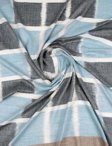هدايا عيد الميلاد للنساء - الفاخرة Ikat Pashmina Shawl | وشاح الكشمير المنسوج يدويًا ، ولف الشتاء الناعم الناعم - أزياء عطلة أنيقة ، هدية متميزة للزوجة ، أمي ، الأخت ، 40x80 " in Saudi Arabia