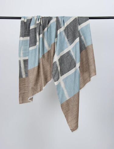 هدايا عيد الميلاد للنساء - الفاخرة Ikat Pashmina Shawl | وشاح الكشمير المنسوج يدويًا ، ولف الشتاء الناعم الناعم - أزياء عطلة أنيقة ، هدية متميزة للزوجة ، أمي ، الأخت ، 40x80 " in Saudi Arabia