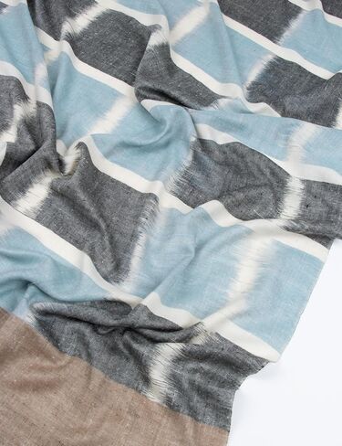 هدايا عيد الميلاد للنساء - الفاخرة Ikat Pashmina Shawl | وشاح الكشمير المنسوج يدويًا ، ولف الشتاء الناعم الناعم - أزياء عطلة أنيقة ، هدية متميزة للزوجة ، أمي ، الأخت ، 40x80 " in Saudi Arabia