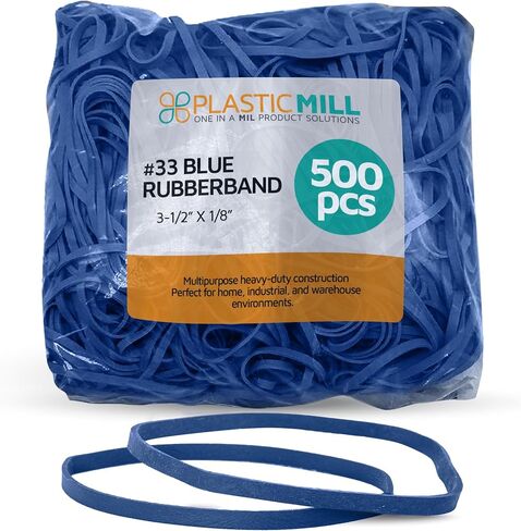 Rubber Bands - #33 Size - Green Rubberbands - 1LB/500 Count in Kuwait