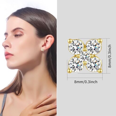 ToHeart Gold Rectangle Hoop Dangle Earrings Cubic Zirconia Earrings Lightweight Gold Huggie Hoop Earrings Gifts Bff Birthday in Saudi Arabia