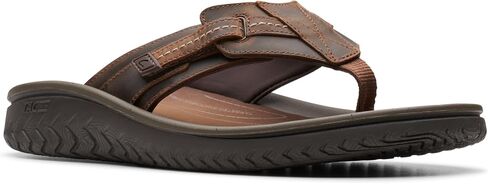 Clarks Men's Wesley Sun Flip-Flop in Saudi Arabia