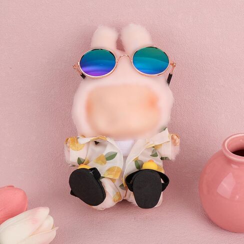 Clothes for Doll, Cute Toy Dress Up Outfit Stylish Clothes Accessories for 6.7in Doll (Summer Lemon Style) in Saudi Arabia
